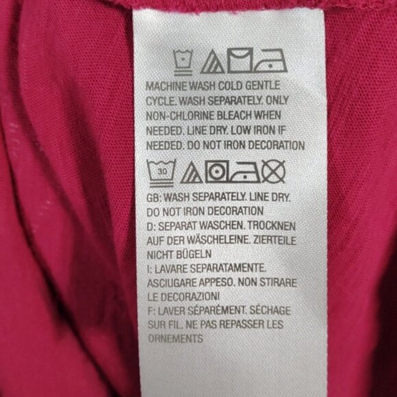 05174 LOGO by Lori Goldstein raspberry pink sleeveless knit top - Picture 10 of 13